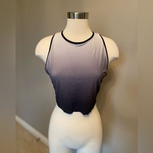 Reebok Ombre Crop Tank (No size tag but fits like a small) Never worn